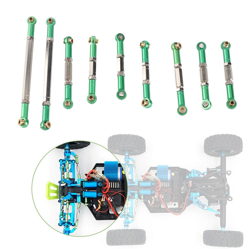 RC Model Car & Truck Upgrade Parts Metal Steering Linkage Rods Set for FY 01 02 03 04 05 07