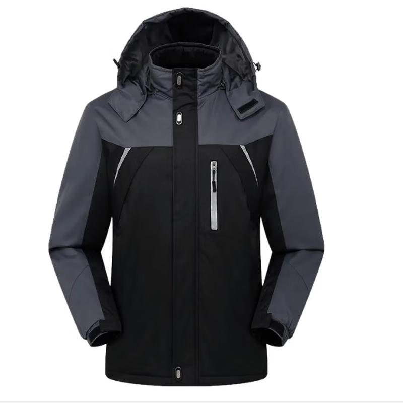 Мужская осенне-зимняя плотная фланелевая рабочая куртка