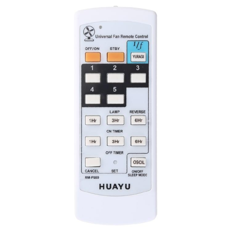 

FAN-989V Infrared Fan Speed Controller 8 Meters On/Off Timer Fan Remote Control 1