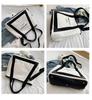 Women's High-End 2024 Large Canvas Tote: Fashionable Handbag & Shoulder Crossbody