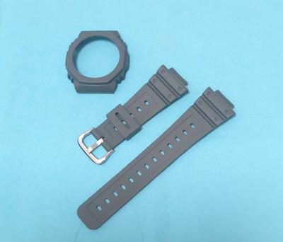 Bezel and Band Compatible Parts G-SHOCK GA-2100 GA-2110 Set, Gray