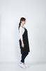 Bib Apron Bib Apron GT7013 Unisex Restaurant Uniform Black M [Seven Uniform] H-Shaped