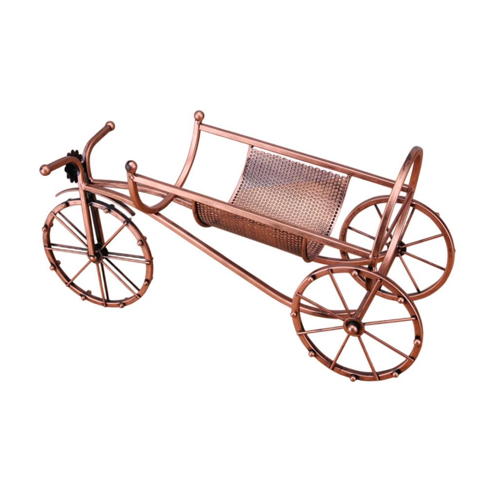 Tabletop Wine Rack Sturdy Home Bar Decoration Single Bottle Carriage Shaped
