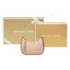 Michael Kors MK Jet Set Charm Monogram Vintage Elegant Logo Canvas With Leather Shoulder Bag Women Shoulder Bag Ballet-Pink 32H1GT9C1B-BALLET