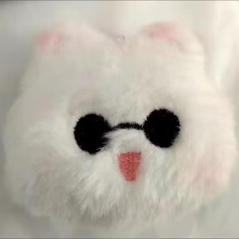 1Pcs Cute Wanderer Balladeer Kabukimono Scaramouche Hat Guy Cosplay Keychain Cat Pendant Plush Doll Key Ring