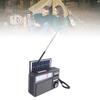   Solar Radio Portable AM FM SW Radio Support Rechargble Battery and Solar Panels Power Supply for Camping Outdoor Activities
