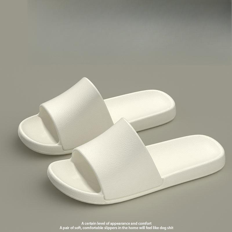 Slippers for Female Couples Wearing Outside, Non Slip Soft Bottom, Bathroom Shower, All Season Cool Slippers for Men