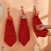 Kitchen Cleaning Embroidery Microfiber Towel Handkerchief Hand Towels Kitchen Towels Dishcloths