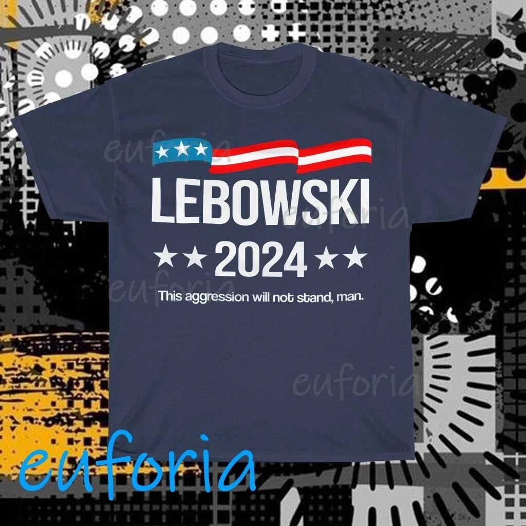 New Lebowski 2024 Logo T-Shirt Funny Size S to 5XL