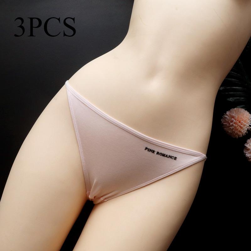 

Минимально тонкое сексуальное нижнее белье для женщин с низкой талией, высокие эластичные треугольные трусики XL розовый