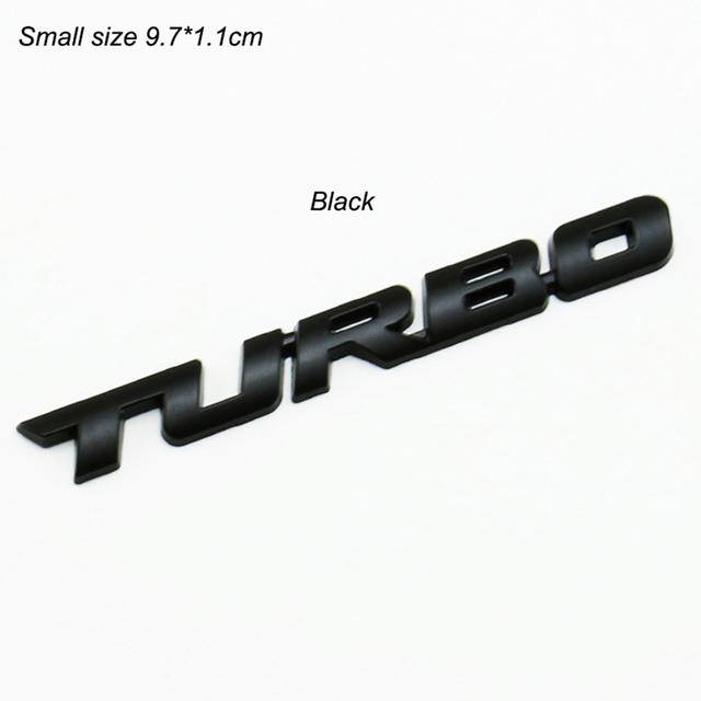 

9,7*1,1 см Стайлинг автомобиля, турбонаддув, загрузка, повышение, 3D металл, хром, цинковый сплав, 3D эмблема, значок, наклейка, автоаксессуар чёрный