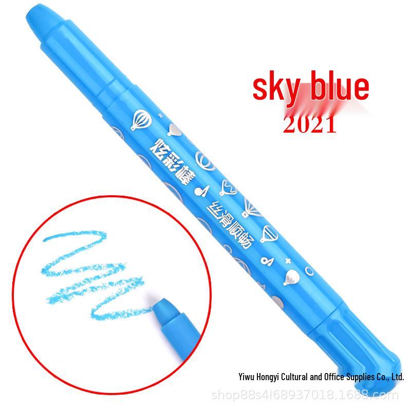 Water-Soluble Crayons: Single-Color Sticks in 12, 18, 24, or 36 Colors for Brush Oil Painting and Kindergarten Art.