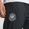 Adidas Knitted Sweatpants Men's Black Moderate Cuffed Pants