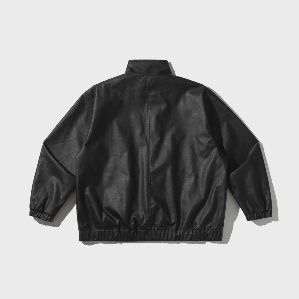 Urban Fanpin 2024 Autumn Men's High-End Retro Leather Motorcycle Jacket