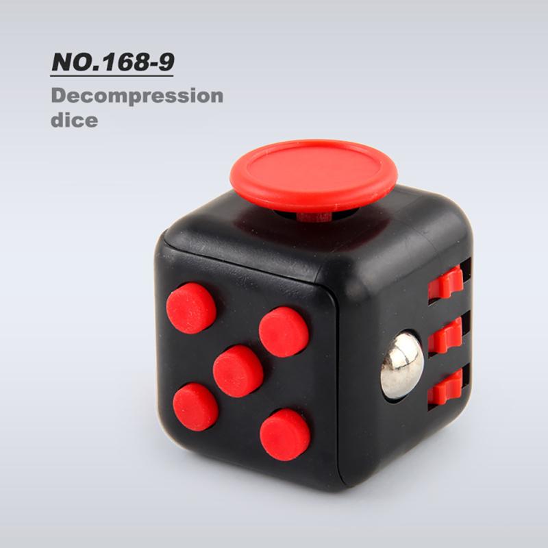 New! Magic Cube Toy Novelty Stress Anxiety Relief Toys Relaxing Hand-held Multifunctional Props