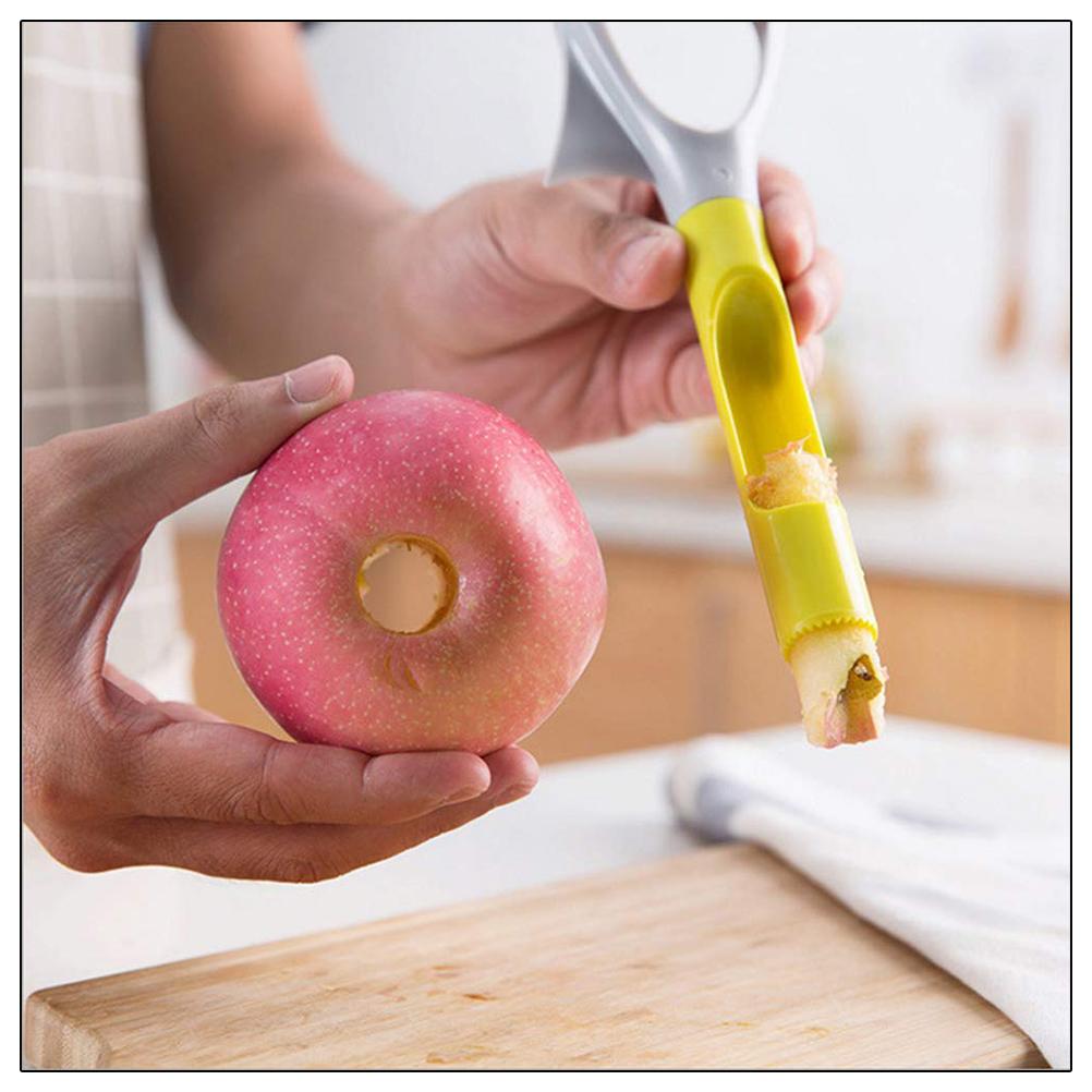5 v 1 nástroj na krájení avokáda, odstraňovač pecek a jádra, ovocný nástroj, plastové pasírovače zeleniny, kuchyňské doplňky