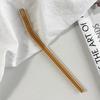 Reusable Eco Friendly Transparent Glass Straws Drinkware Accessory For Smoothies Cocktails Drinking
