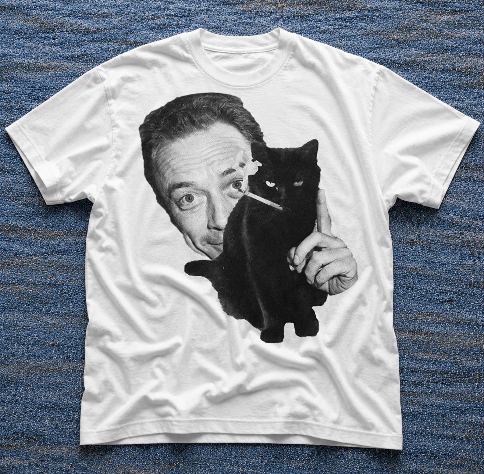 Albert Camus shirt, Existentialism Graphic Tee, Philosophy T-Shirt, Dark Academia Literary Streetwear S