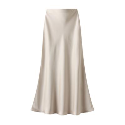 Summer Mid-length Fishtail Skirt High Waist Thin Hip Skirt