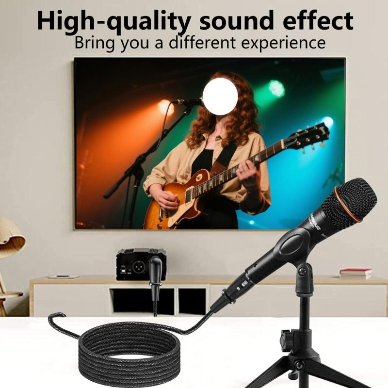Professional 3Pin Microphone Cable Male To Female Balanced Cord For Studio Recording Live Sound Equipment Microphone