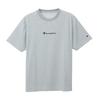 Champion Short Sleeve Crew Quick UV Water Script Logo SHORT SLEEVE Oxford Gray T-Shirt, Neck, Drying, Protection, Repellent, Print, T-SHIRT C3-BS320,
