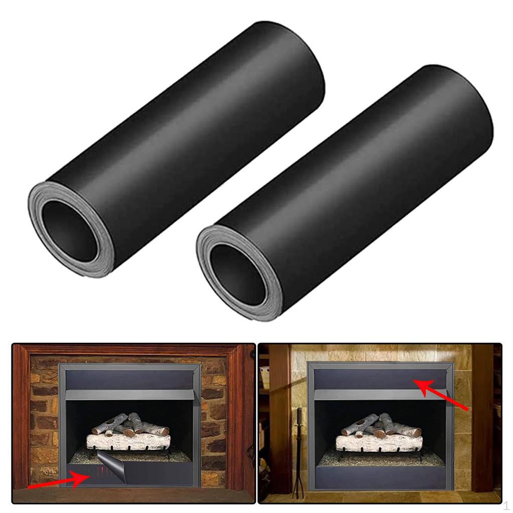 Fireplace exhaust cover 2 Pcs Chimney draft intercept Vent Covers for Hotel Home
