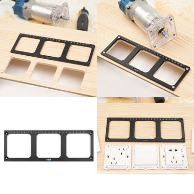 86 Type Wire Box Template Switch Socket Hole Opening Device Sturdy Socket Bottom Box for Electrician Work Template