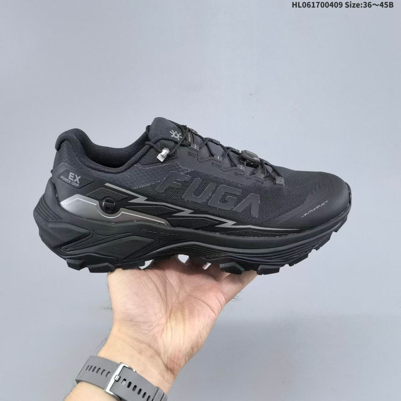New FUGA EX3 Unisex Outdoor Hiking Shoes, Anti-slip Wear-resistant Sports Sneakers 36