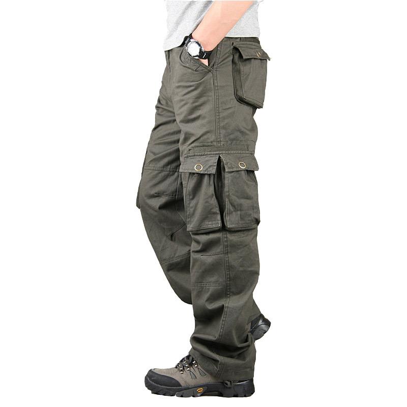 Men's Cargo Style Utility Trousers