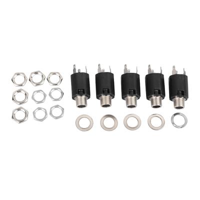 6,35 mm E-Gitarren-Audiobuchse Verbessern Sie das Signal 3-poliger Stereo-Schweißstecker Gitarren-Audiobuchse