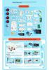 STEM Remote Control Rear-Wheel Drive Car Model for School Students