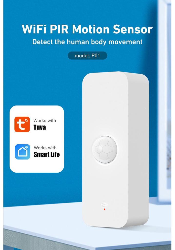 Smart WiFi/Zigbee Human Infrared Sensor with Mobile Alerts for Home Security