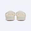 Crocs Klassische Glitzer-Clogs Weiß 205942 100