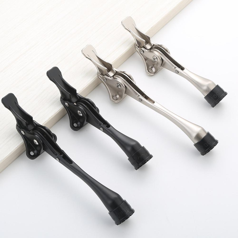 Door Stopper Pedal Anti-Collision Door Stopper Holder Anti-Push Heavy Duty Adjustable Closing Angle for Bedroom Bathroom Door