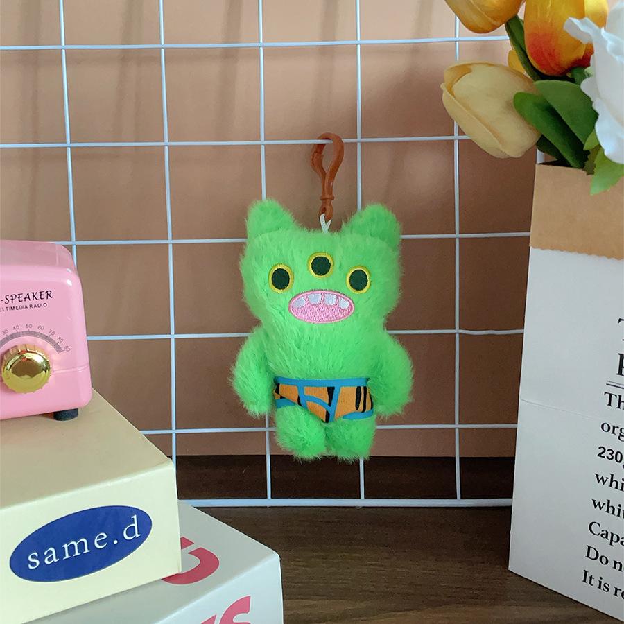 Niedliche Zähne Monster Familie Serie Plüschpuppen Hässlich Niedlich Große Zähne Monsterpuppe Trendiges Spielzeug