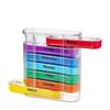 Pill Box 7 Day Pill R 4 A Day - Weekly Tablet Box Pill Box