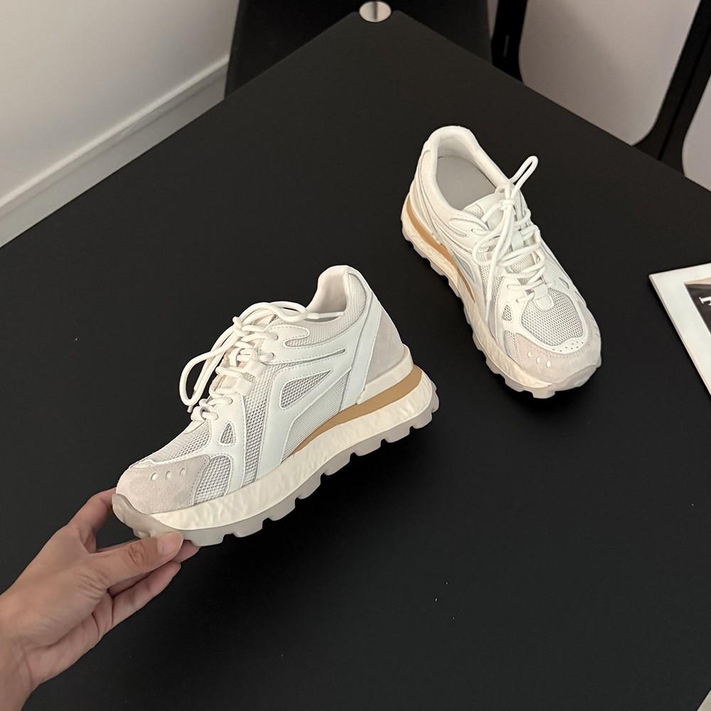 Fashion Spring and Summer Single Mesh Breathable De Training Shoes Women 2025 Summer New Forrest Gump Casual Sneakers Women's Shoes