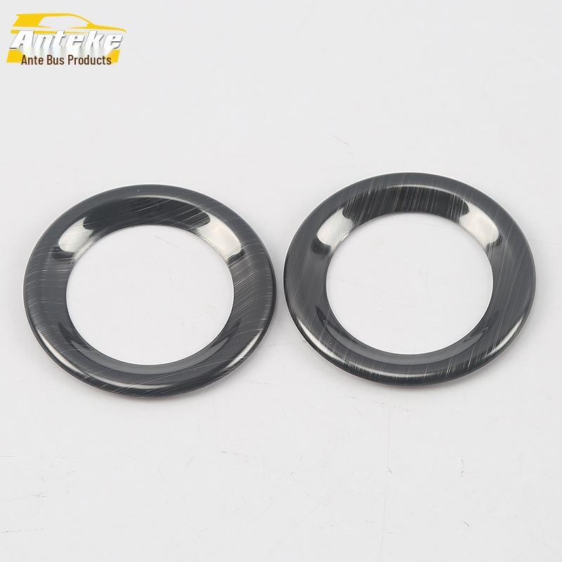 CRV Front Pillar Speaker Frame Decor & Center Console Cover Ring for 17 CRV