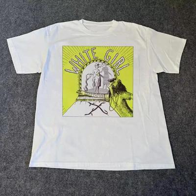 X Band White Girl Album Retro Vintage T Shirt S 5xl