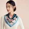 Luxury Mulberry Silk 70cm Square Scarf - Perfect Custom Gift for Mother's Day or Teacher's Day