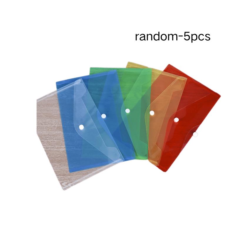 A5 Transparent Document Bag for Sewing Supplies Storage - Ideal for Organizing Bills, Receipts & Invoices,Home,School,Office Use