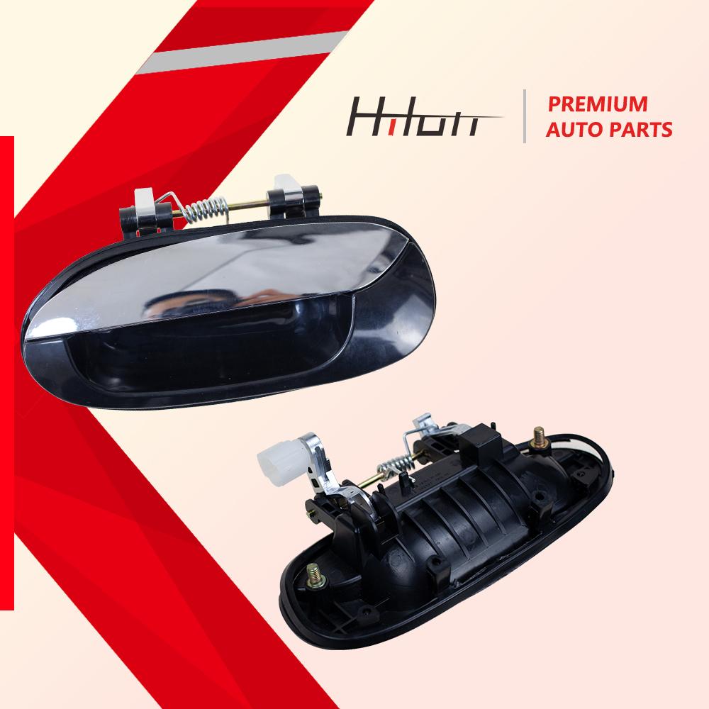 Auto-Außentürgriff Chrom hinten vorne schwarz für Kia