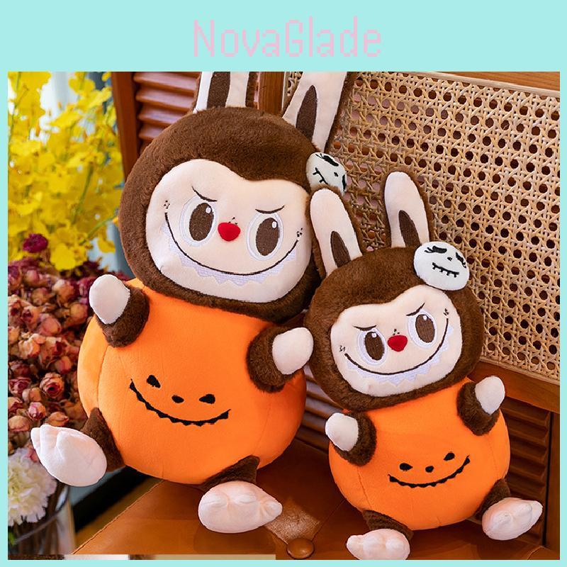 Adorable Halloween Pumpkin Plush Doll Soft Cute Bubble Mart Toy For Kids