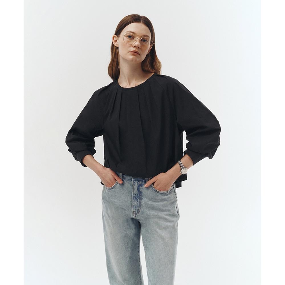 

DUNST FOR WOMEN TUCKED VOLUME BLOUSE BLACKUDBL3A202BK