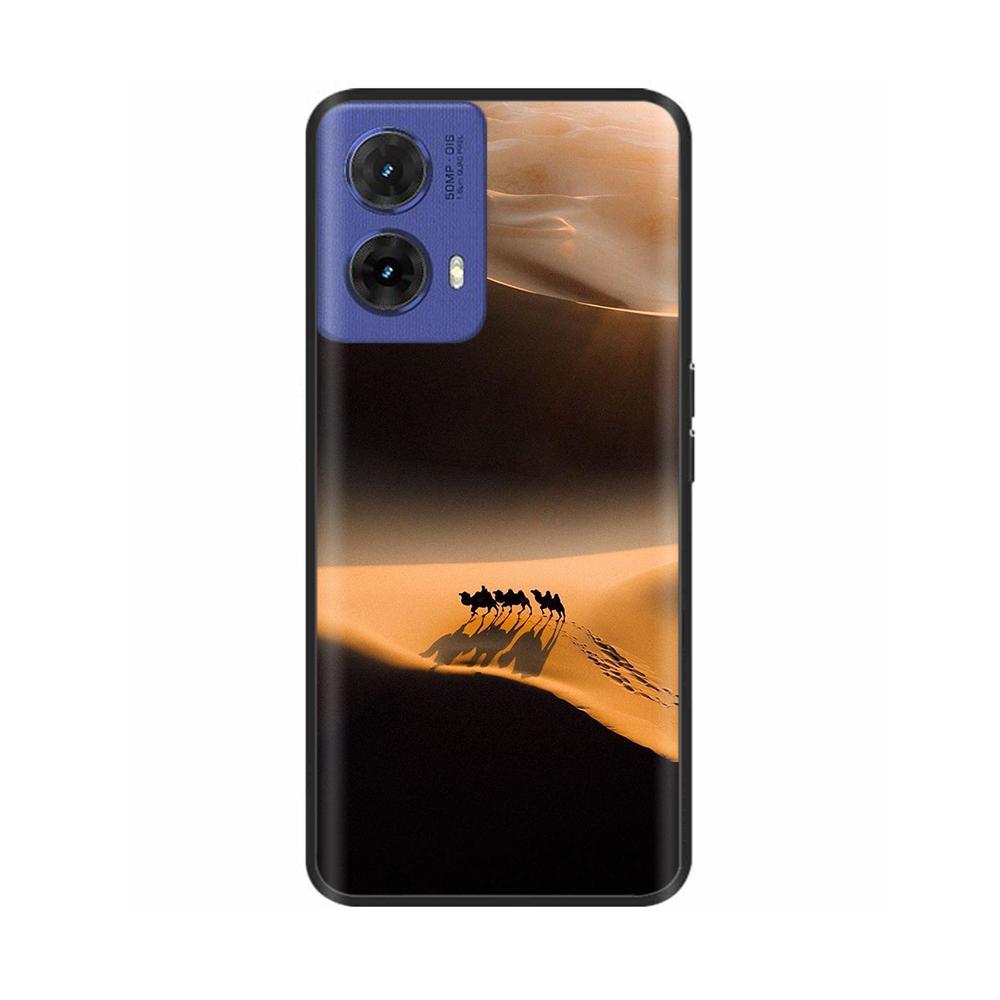 For Motorola Moto G85 Case Butterfly Soft Matte Silicone Back Cover For Moto G85 5G Cases MOTOG85 G 85 5G Funda Full Phone Coque