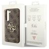 Guess Guhcs24M4Gmgbr S24+ S926Brązowy/Brown Hardcase 4G Duże Metalowe Logo
