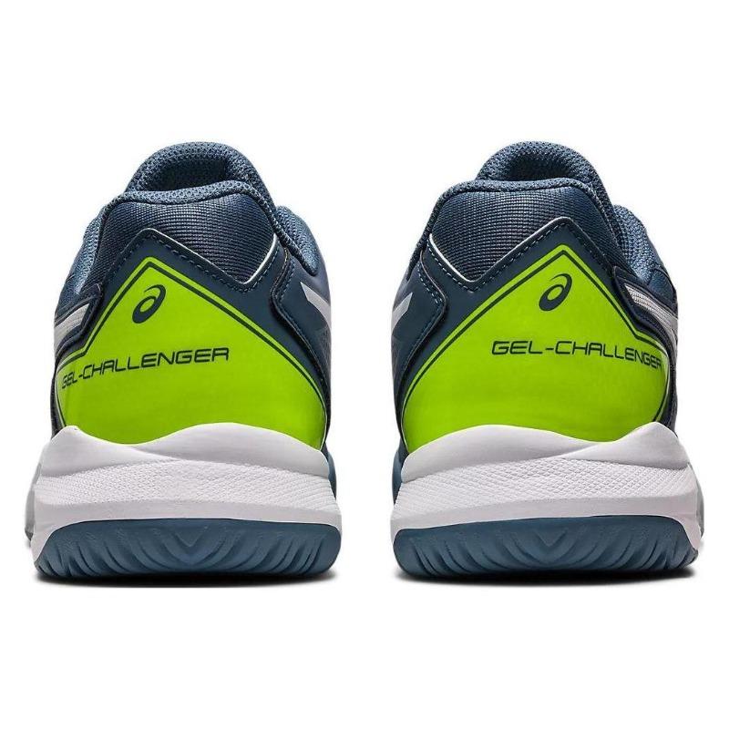 Asics Gel-Challenger 13 Unisex Low Top Tennis Shoes Blue Green 1041A222-400