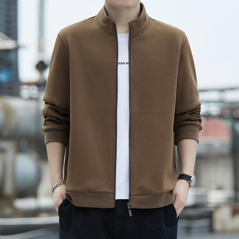 

Пиджак с лацканами Весна и Осень Новый Модный Бренд Модное Пальто для Пары Топ Универсальный 5XL темно-коричневого