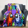 1pc Blanket - Among Us  Print Design,Lightweight Blanket for Sofa,Bed- Soft &Warm,Gift for All Seasons