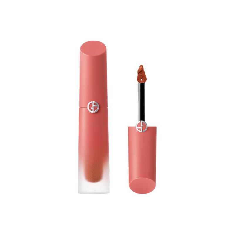 Armani Lip gloss/lip gloss/lip glaze Nude Brown Water Red Tube Satin Moisturizing Lipstick Easy Color Moisturizing Whitening #20 LIVE Brown Aqua Mocha